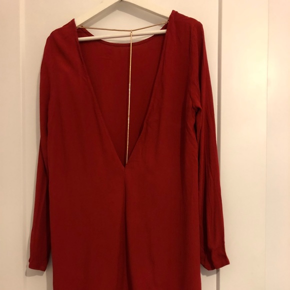 Red Party Dress - Picture 3 of 5